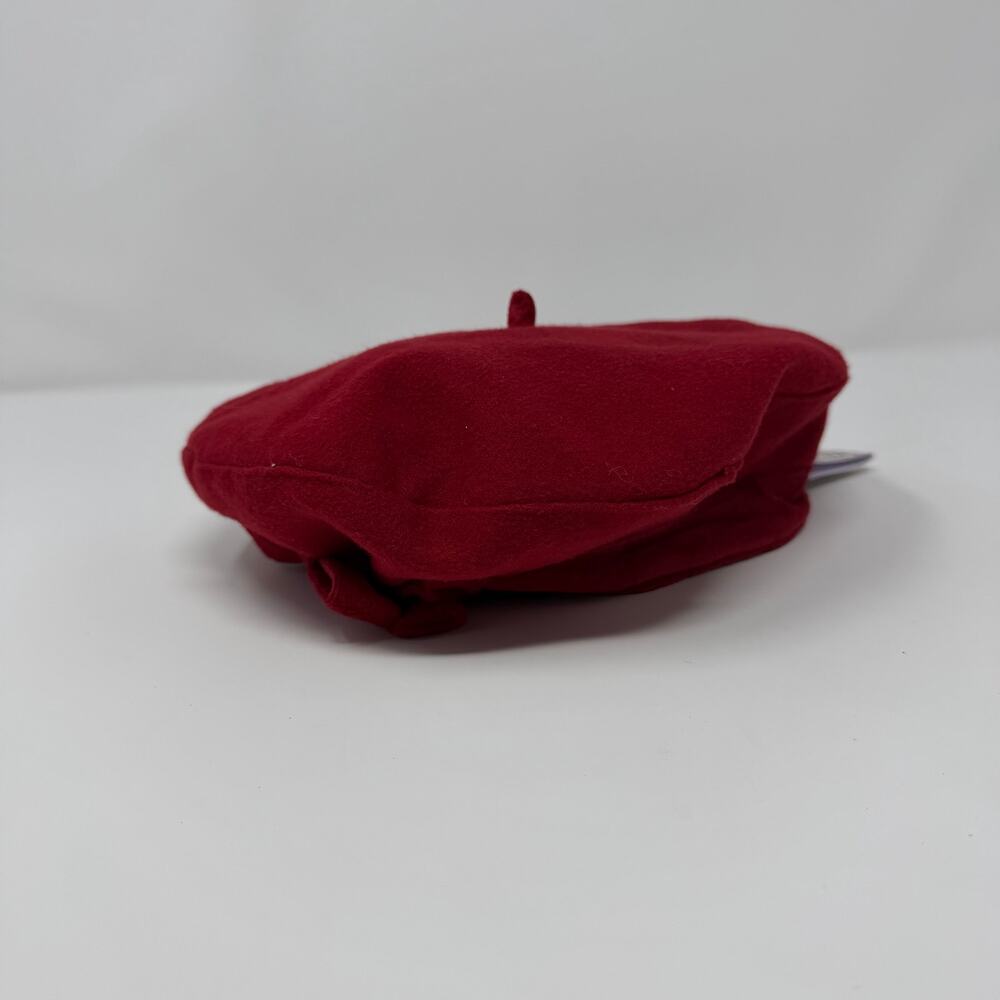 Tommy Bahama Baby Red Wool Blend Beret NWT